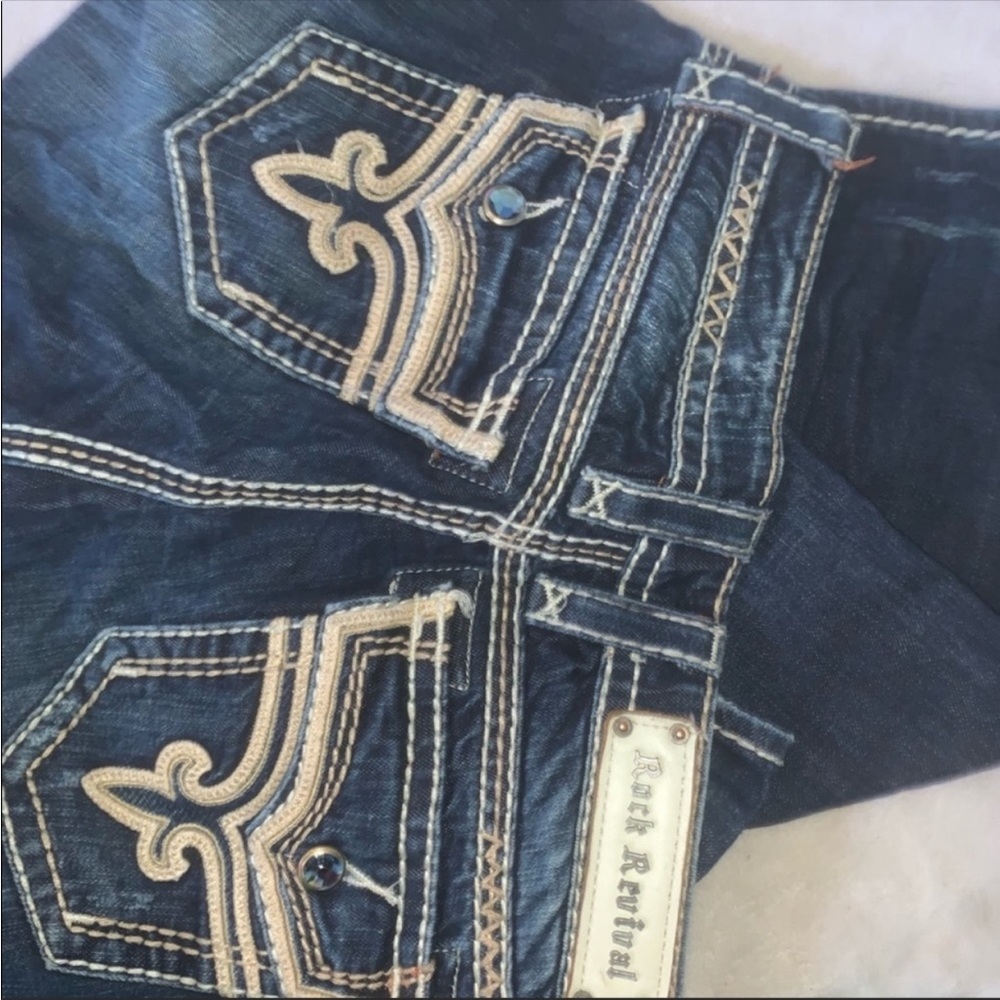ROCK REVIVAL WOEMN JEANS